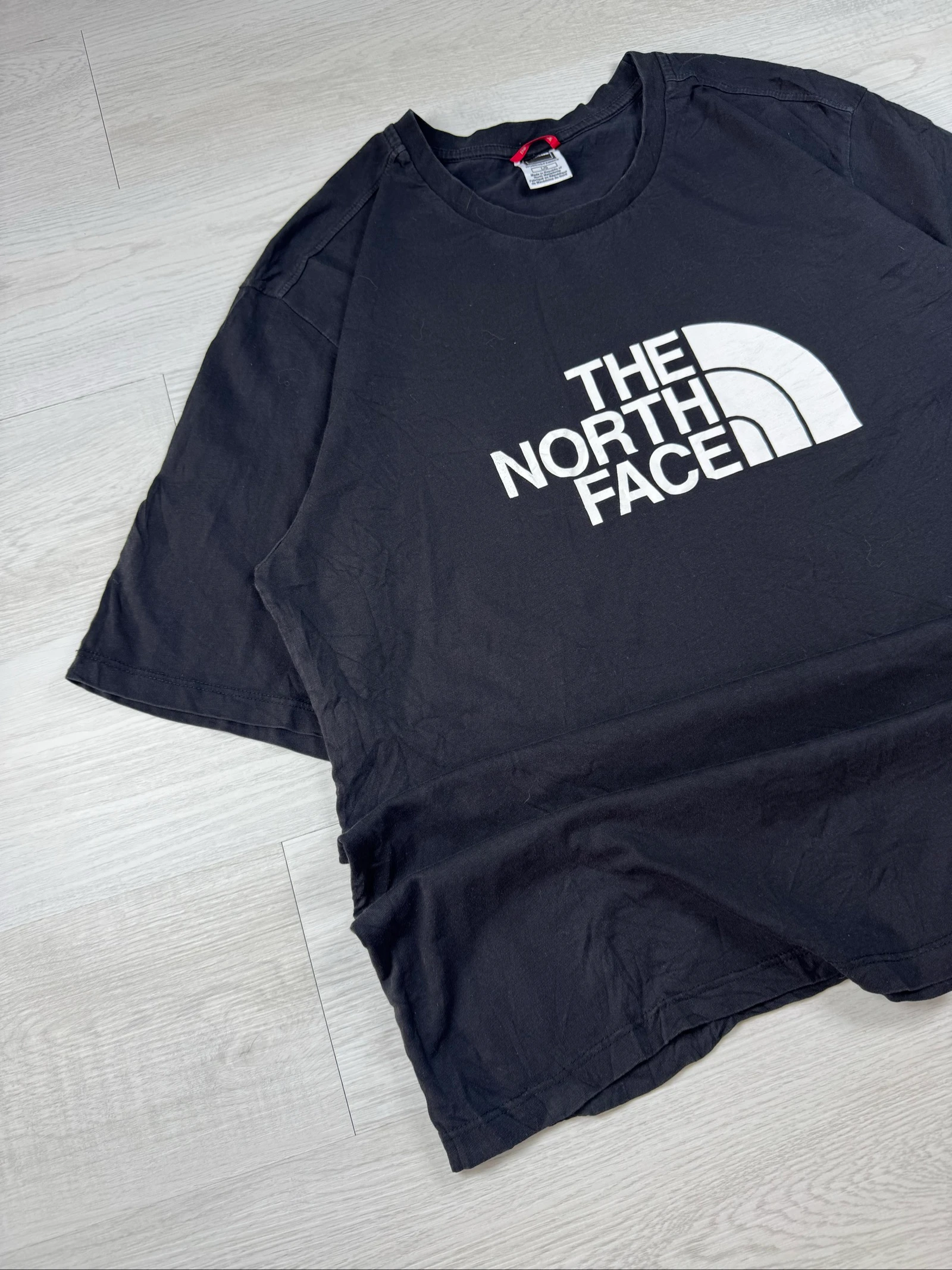 The North Face T-shirt à logo Half Dome pour femme, noir, taille L – photo 4